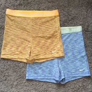 Pair of Nike Pro High-Rise Biker Shorts
